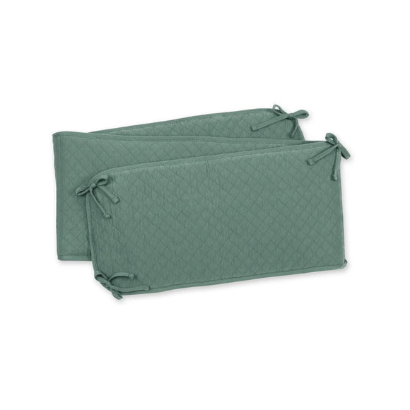 Bemini tour de lit et parc 30x180cm green pady quilted jersey 208QUILT78QU