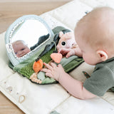 Done By Deer miroir d'éveil tummy time Tiny farm multicolore 4153887
