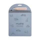 Mushie livre d'aquarelle réutilisable véhicules 70.079.51