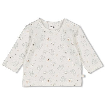 Feetje T-shirt longues manches Autumn Sweetness Off White 51602361