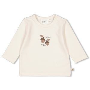 Feetje T-shirt manches longues Offwhite Acorn 51602410