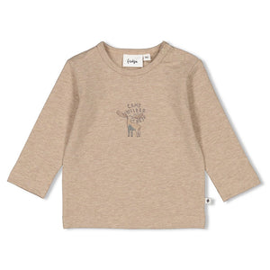 Feetje T-shirt manches longues Taupe melange 51602400