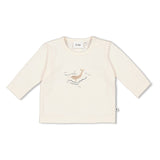 Feetje t-shirt manches longues Narwal offwhite 51602587