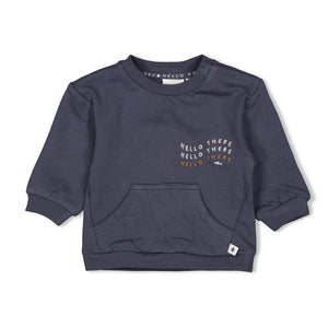 Feetje sweat Narwal blue grey 51602589