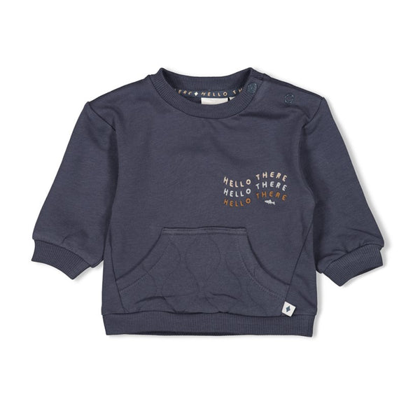 Feetje sweat Narwal blue grey 51602589
