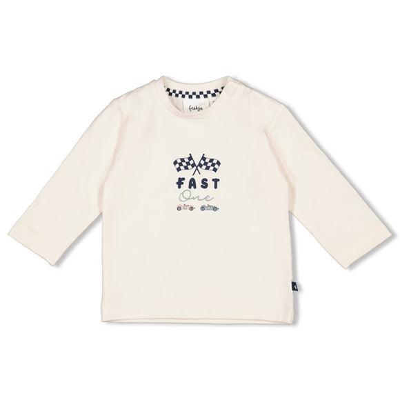 Feetje t-shirt manches longues Let's Go! offwhite 51602573