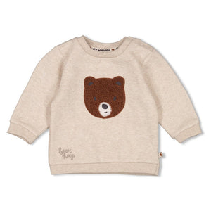 Feetje sweat taupe melange Wild World 51602633