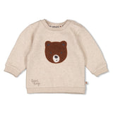 Feetje sweat taupe melange Wild World 51602633