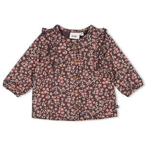 Feetje blouse anthracite Woodland Bloom 52300048