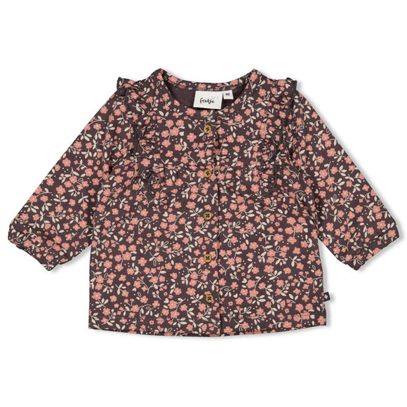 Feetje blouse anthracite Woodland Bloom 52300048