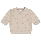 Feetje sweat The Cuddle Company taupe melande 51602775