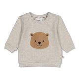 Feetje sweat Tiny Timber Tales grey melange 51602782