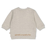 Feetje sweat Tiny Timber Tales grey melange 51602782