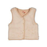 Feetje gilet réversible en fausse fourrure sand 51200048