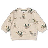Feetje sweat imprimé Wiggle and Waddle offwhite melange 51602834