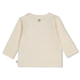 Feetje t-shirt manches longues Wiggle and Waddle offwhite 51602835