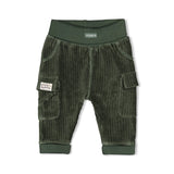 Feetje pantalon en velours côtelé Wiggle and Waddle vert 52202598