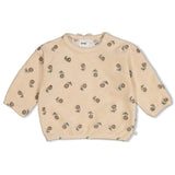 Feetje sweat en velours côtelé brodé Lucky Bloombird offwhite 51602915