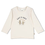 Feetje t-shirt manches longues Pasta Party offwhite 51602869