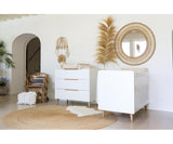 Pericles Boho white commode + plan à langer WTBOHOW (EXPO)