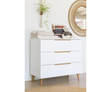 Pericles Boho white commode + plan à langer WTBOHOW (EXPO)