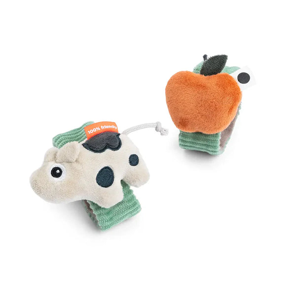Done By Deer hochet bracelet Dotti vert (lot de 2) 4353403