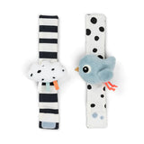 Done by Deer bracelet hochet happy clouds blue (lot de 2) 4343702