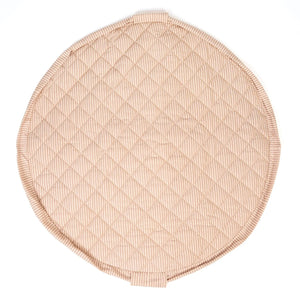 Play & Go tapis d'éveil coton bio stripes brown