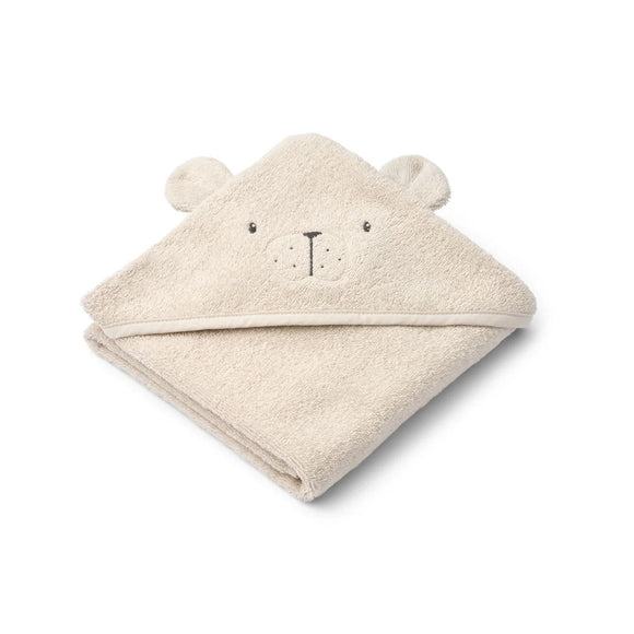Liewood cape de bain Albert polarbear sandy LW23010
