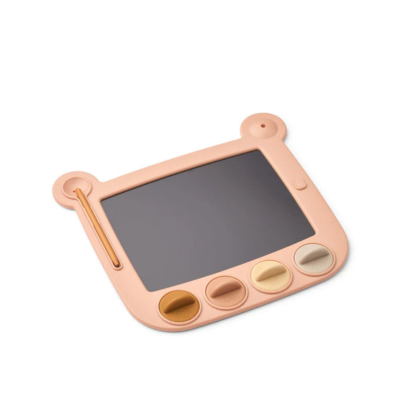 Liewood tablette à dessin LCD + tampons Venzora pale tuscany LW20181