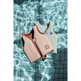 Liewood gilet de natation Dove rayé riverside/crème de la crème LW20739/2398