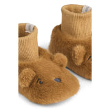 Liewood chaussons peluche bear Beth caramel LW20063