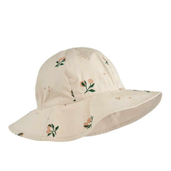 Liewood chapeau de soleil réversible Amelia peach/sandy LW179697