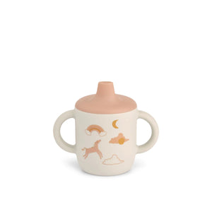 Liewood tasse d'apprentissage en silicone Neil Dream/écru LW13060