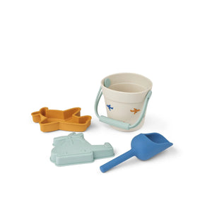 Liewood mini kit de plage aviator/ecru LW19974