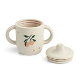 Liewood tasse d'apprentissage en silicone Neil Peach/Sea shell mix LW13060