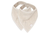 Jollein Bavoir Bandana Nougat (2pack) 029-867-00093