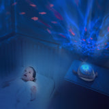 Pabobo veilleuse projecteur baleine Aqua dream extra douce AAQ01-TEALWHALE