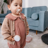 Suavinex attache sucette chaine Birdies beige 309127