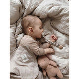 Babyshower attache-tetine wood wild print WOODWIP