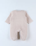 Noukie's Bali, Moka & Snow pyjama en velours beige Bali T2450131