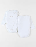 Noukie's Bali, Moka & Snow body croisé  jersey bio (lot de 2) T2450181