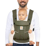 Ergobaby Omni breeze olive green BCZ360POLIVE + tapis à langer nomade pliable GRATUIT
