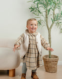 Noukie's veste sans manches taupe en sherpa Z2559151