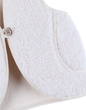 Noukie's veste sans manches taupe en sherpa Z2559151