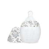 Elhée biberon 0m+ anti-colique 150ml Tartine & chocolat "Toile de Jouy" gris