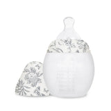 Elhée biberon 0m+ anti-colique 240ml Tartine et chocolat "Toile de Jouy" gris
