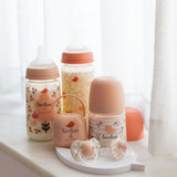 Suavinex biberon 270ml Birdies rose 309110