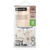 Suavinex biberon Sxpro en verre 120ml Wonderland liberty beige 309420