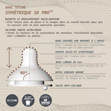 Suavinex biberon Sxpro en verre 120ml Wonderland liberty beige 309420